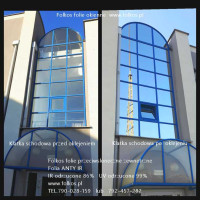 Platine 80XC, Chrome 285XC, Silver 20 Xtra SR - folie przeciwsłoneczne z redukcja IR do 86%